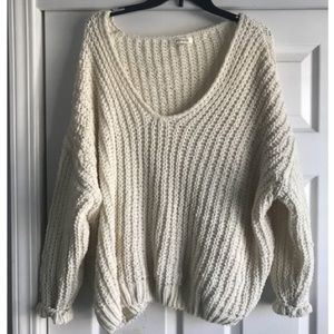 Oversized Chenile Sweater